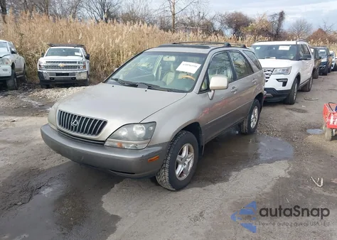 2000 Lexus Rx 300 z USA, uszkodzony, nr VIN JT6HF10U4Y0105993